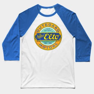 Elto Vintage Outboard Motors USA Baseball T-Shirt